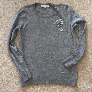 Loft embellished sweater